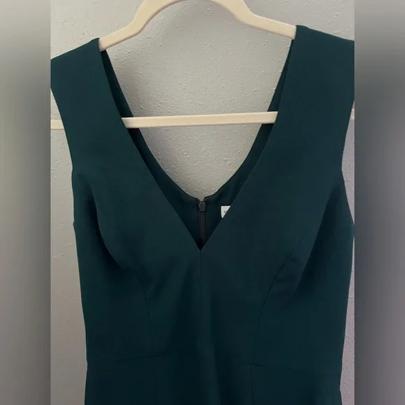 New Dress the Population Sandra Gown In Pine Green Size Medium - Picture 6 of 12